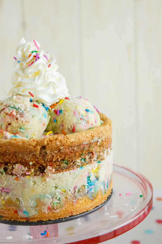Best ideas about Ice Cream Birthday Cake
. Save or Pin Homemade Birthday Cake Ice Cream Cake The Cookie Writer Now.