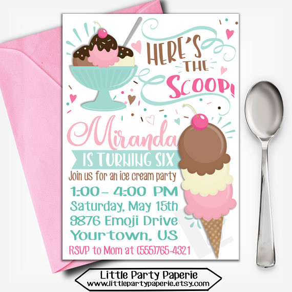 Best ideas about Ice Cream Birthday Party Invitations
. Save or Pin Ice Cream Party Invitation Ice Cream Birthday Invitation Now.