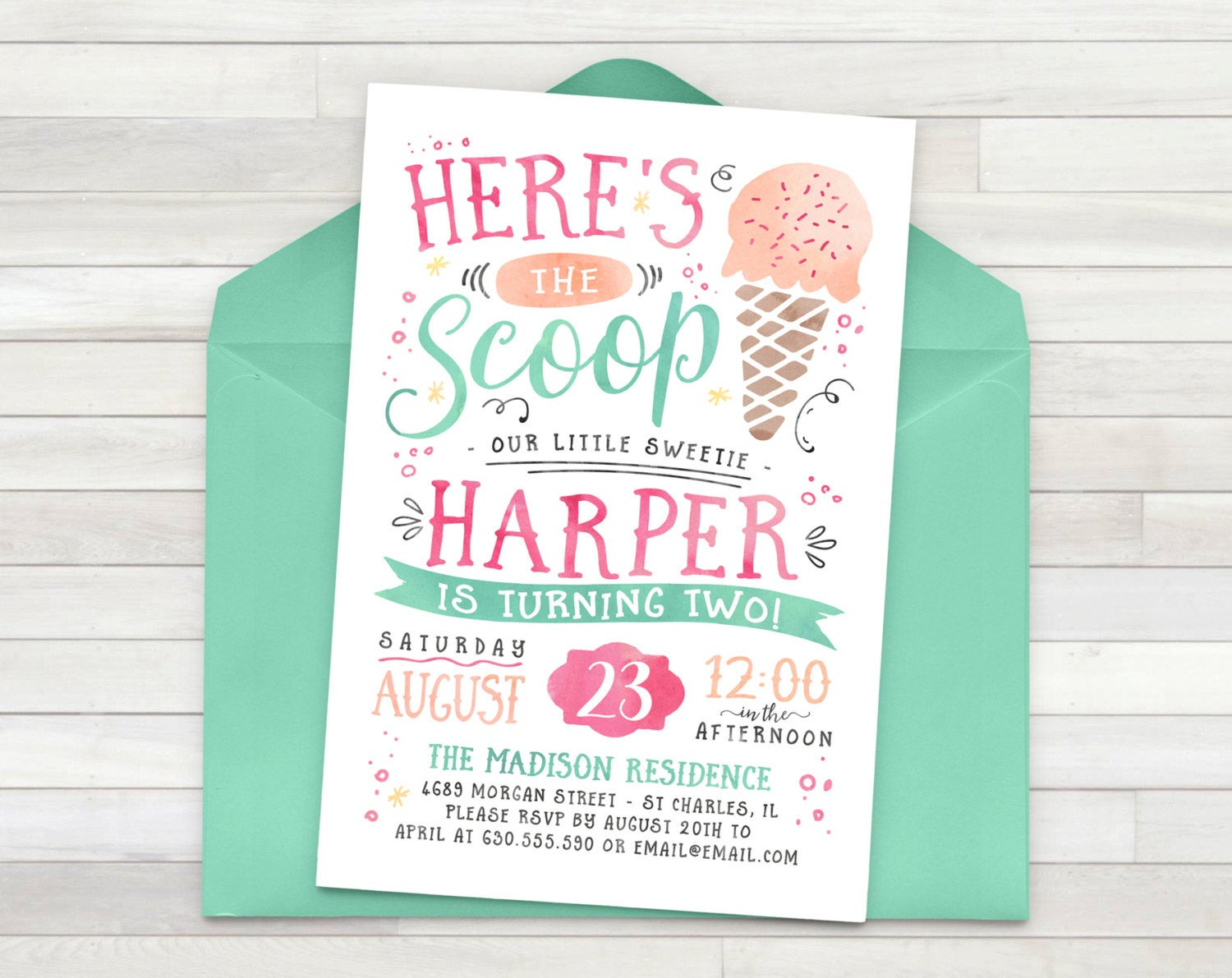 Best ideas about Ice Cream Birthday Party Invitations
. Save or Pin Ice Cream Birthday Invitation Ice Cream Invitation by Now.