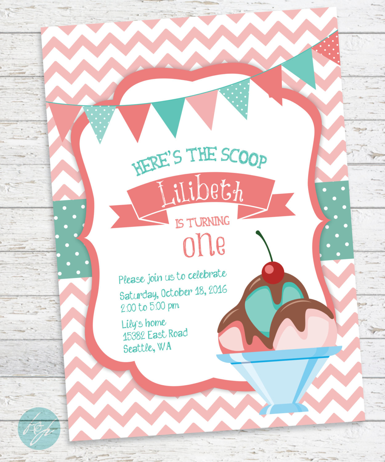 Best ideas about Ice Cream Birthday Party Invitations
. Save or Pin Ice Cream Invitation Ice Cream Birthday Party by FlairandPaper Now.