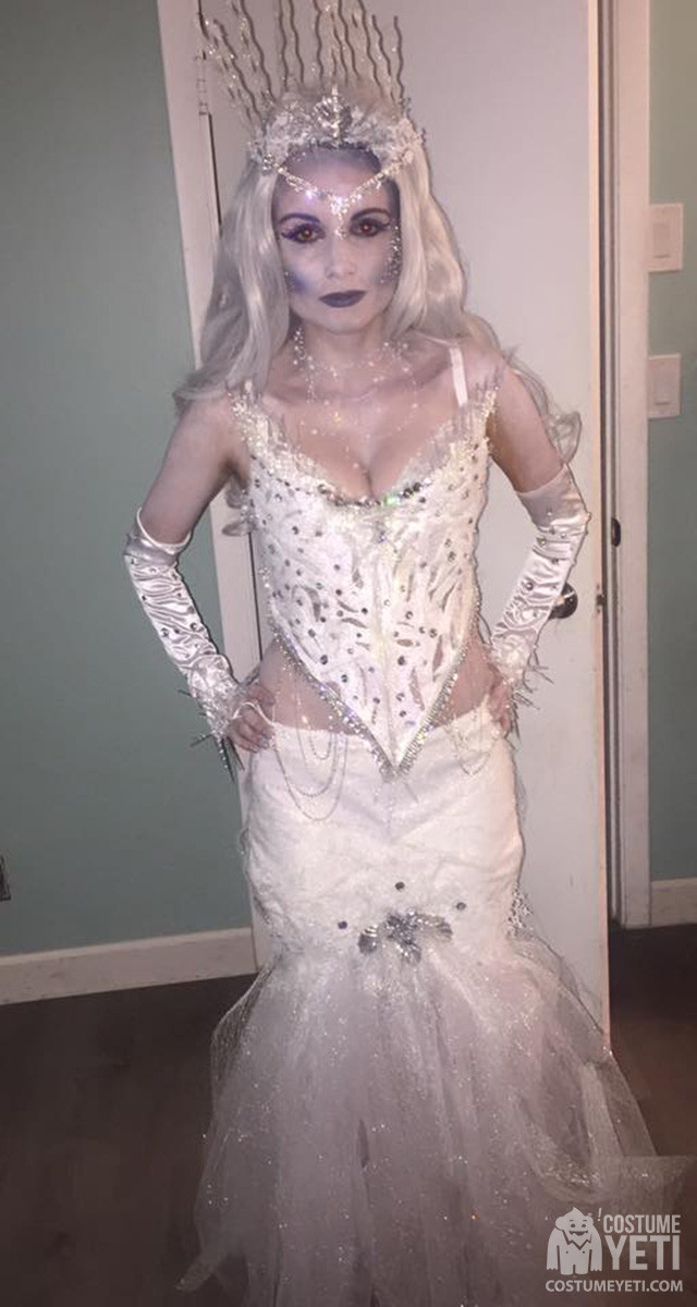 Best ideas about Ice Queen Costume DIY
. Save or Pin Homemade Ice Queen Costume Costume Yeti Now.