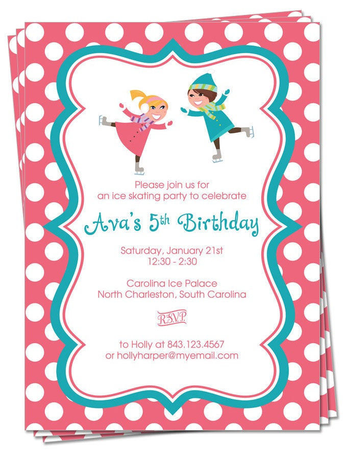 Best ideas about Ice Skating Birthday Invitations
. Save or Pin Kitchen & Dining Now.