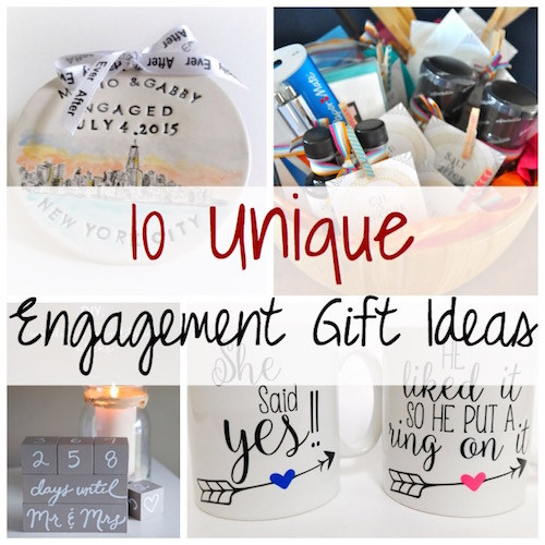 Best ideas about Ideas For Engagement Gift
. Save or Pin Unique Engagement Gift Ideas Lydi Out Loud Now.
