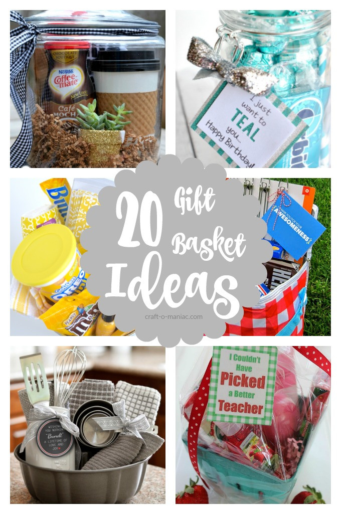 Best ideas about Ideas For Gift Baskets To Make
. Save or Pin 20 Gift Basket Ideas Craft O Maniac Now.