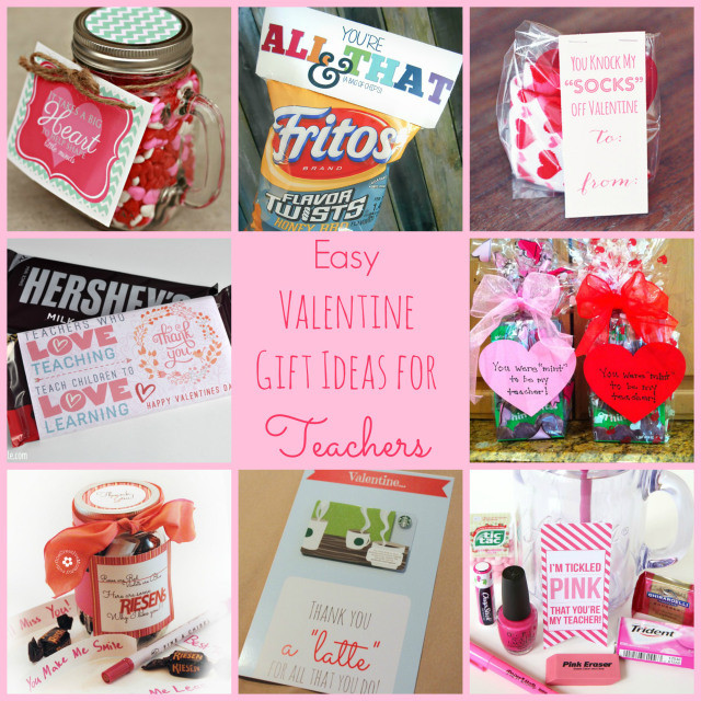 Best ideas about Ideas For Valentine Gift
. Save or Pin Easy Valentine Gift Ideas for the Teacher Happy Home Fairy Now.
