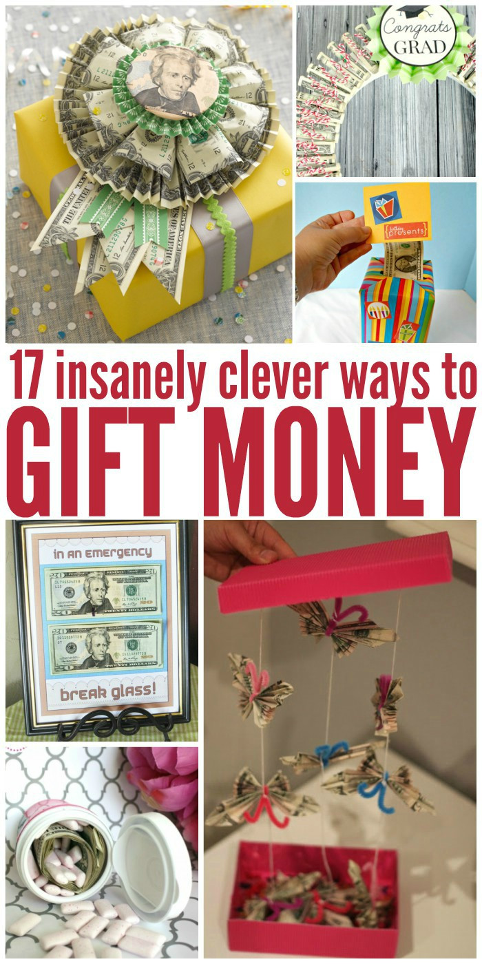 Best ideas about Ideas To Give Money As A Gift
. Save or Pin 17 Insanely Clever Possibly Annoying Ways to Give Money Now.