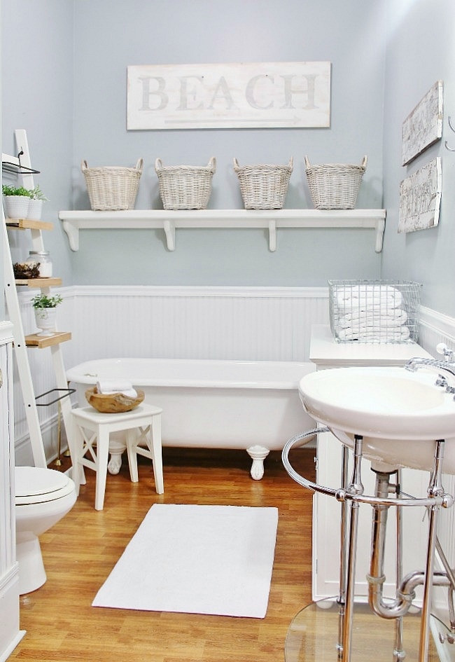 Best ideas about Ikea Bathroom Shelf
. Save or Pin IKEA Hack Bathroom Shelf Thistlewood Farm Now.