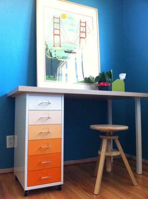 Best ideas about Ikea DIY Desk
. Save or Pin Ikea hack Cute DIY desk idea for the homeschool room I Now.