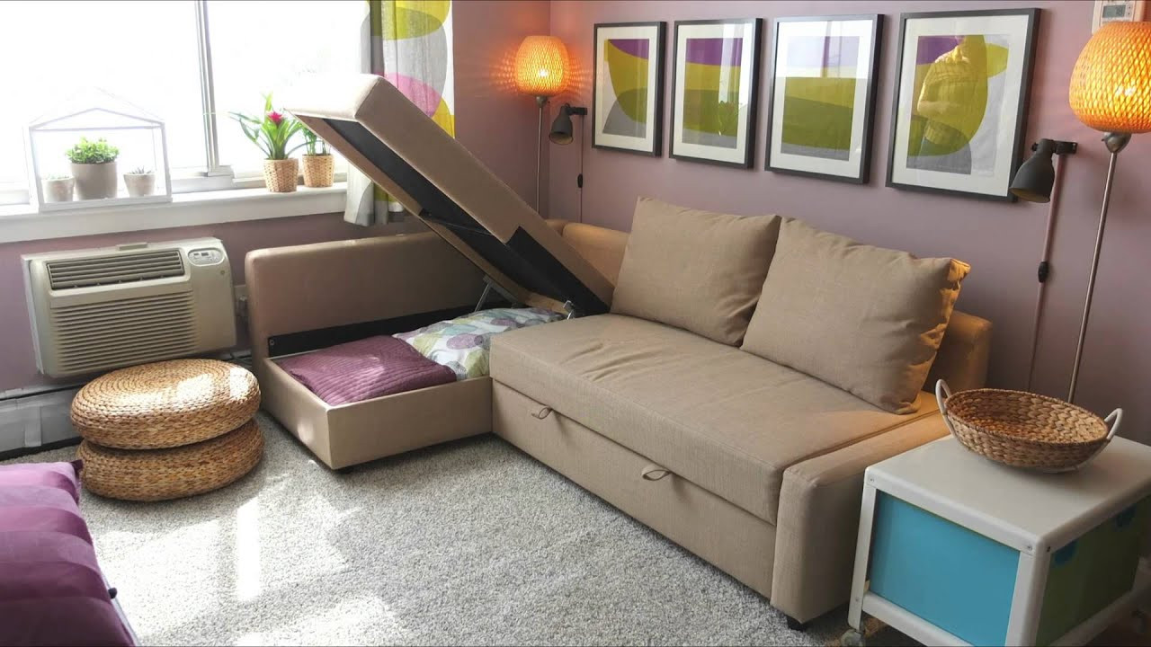 Best ideas about Ikea Friheten Sofa
. Save or Pin FRIHETEN Sofa Bed IKEA Home Tour Now.