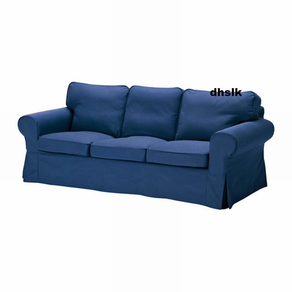 Best ideas about Ikea Sofa Covers
. Save or Pin IKEA EKTORP 3 Seat Sofa COVER Slipcover IDEMO BLUE Bezug Now.