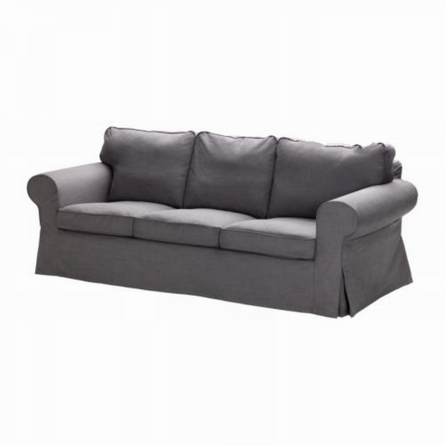 Best ideas about Ikea Sofa Covers
. Save or Pin IKEA EKTORP 3 Seat Sofa SLIPCOVER Cover SVANBY GRAY Grey Now.