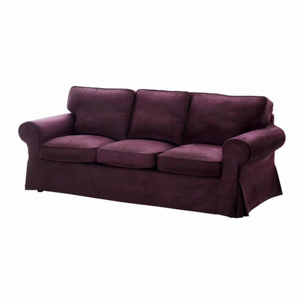 Best ideas about Ikea Sofa Covers
. Save or Pin IKEA Ektorp 3 Seat Sofa COVER Slipcover TULLINGE LILAC Now.