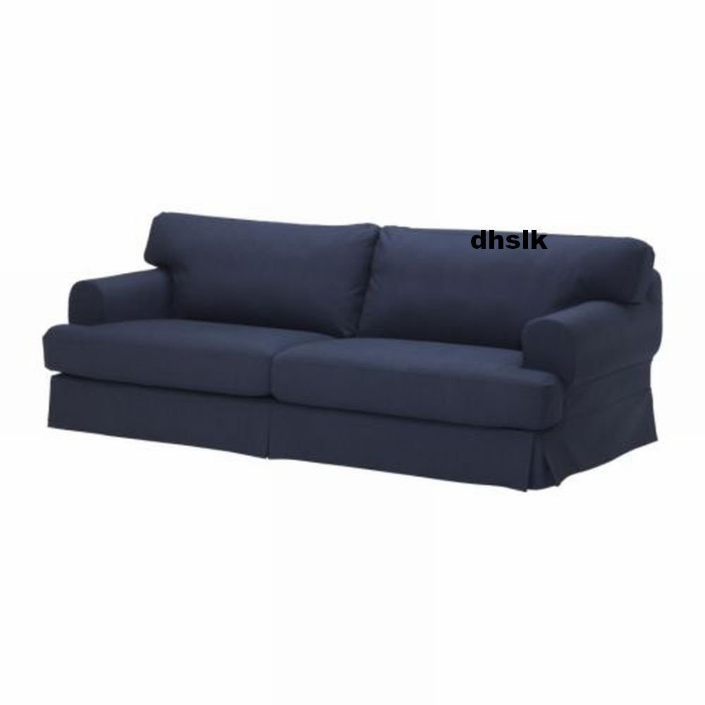 Best ideas about Ikea Sofa Covers
. Save or Pin IKEA HOVÅS Hovas Sofa SLIPCOVER Cover KALLVIK Dark BLUE Now.