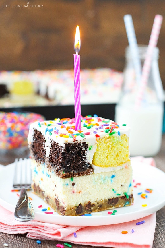 Best ideas about Image Birthday Cake
. Save or Pin Oreo Brookie Layer Cake Life Love and Sugar Now.