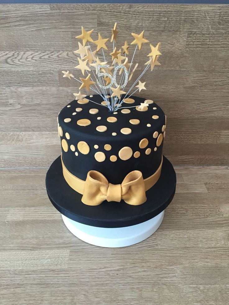 Best ideas about Images Birthday Cake
. Save or Pin Black and gold cake CAKES Now.