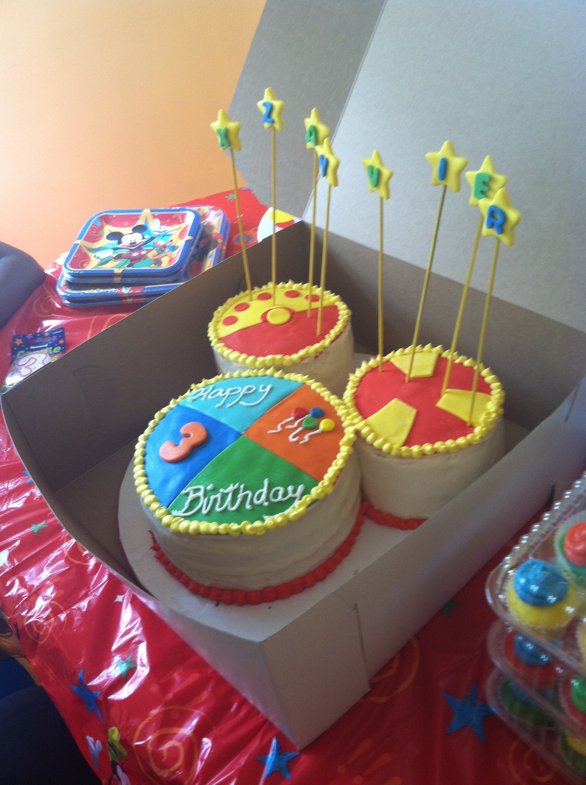 Best ideas about Images Birthday Cake
. Save or Pin Toodles Mickey Mouse Clubhouse Birthday Cake W Matching Now.