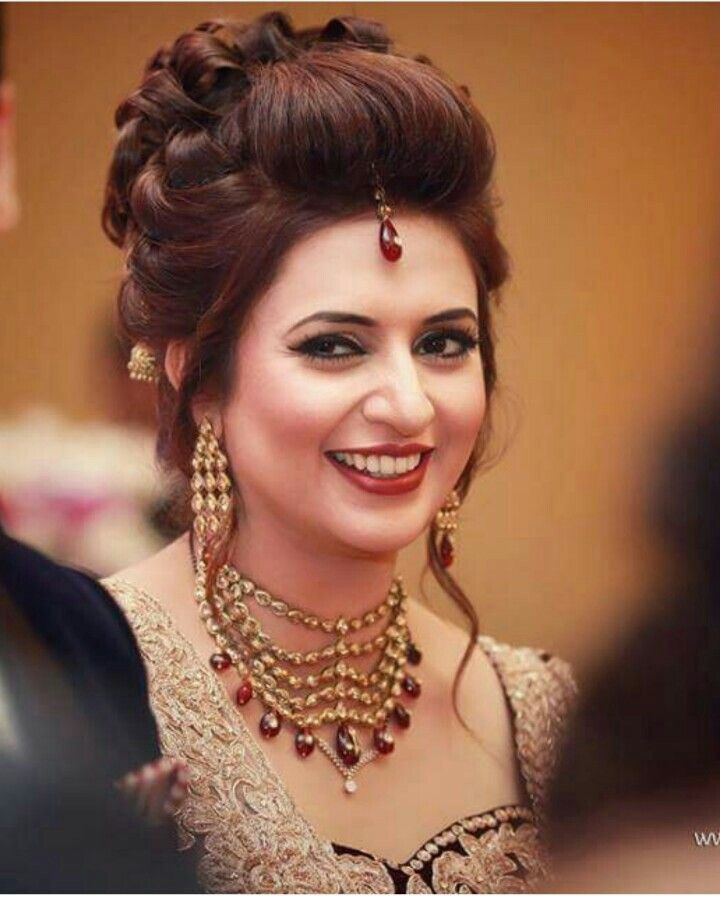 Best ideas about Indian Wedding Hairstyles
. Save or Pin Indian wedding trend autiful bride Divyanka Tripathi Now.