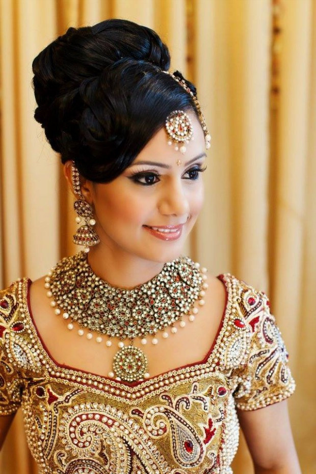 Best ideas about Indian Wedding Hairstyles
. Save or Pin Fashion & Fok Latest Indian Wedding Bridal New Now.