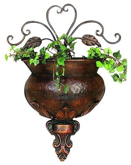 Best ideas about Indoor Decorative Planters
. Save or Pin Metal Wall Planter traditional indoor pots and planters Now.