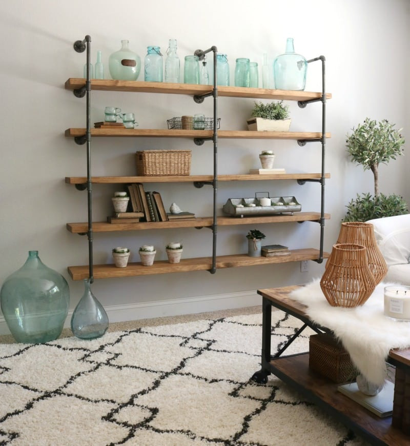 Best ideas about Industrial Pipe Shelving DIY
. Save or Pin DIY industrial pipe shelves Now.