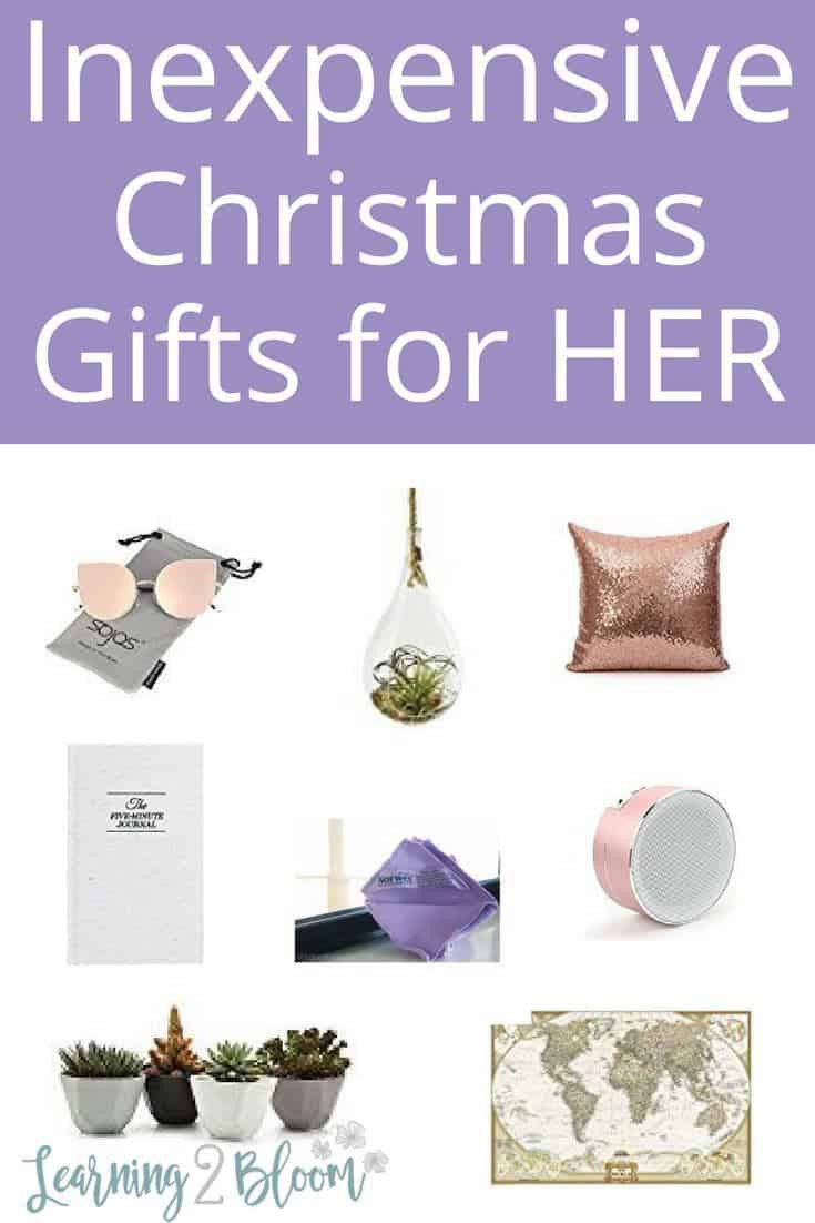 Best ideas about Inexpensive Gift Ideas For Her
. Save or Pin Inexpensive Christmas Gift Ideas for Women Learning2Bloom Now.
