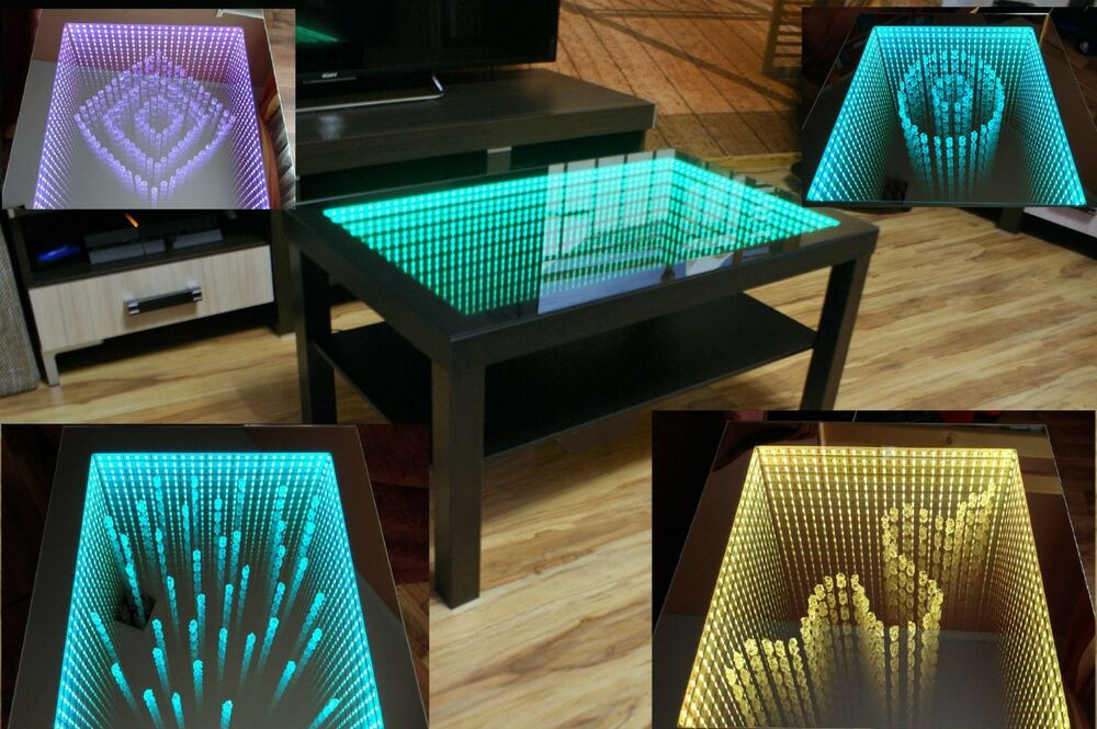 Best ideas about Infinity Table DIY
. Save or Pin BLACK Table LED 3D Coffee Table Illuminated INFINITY Now.