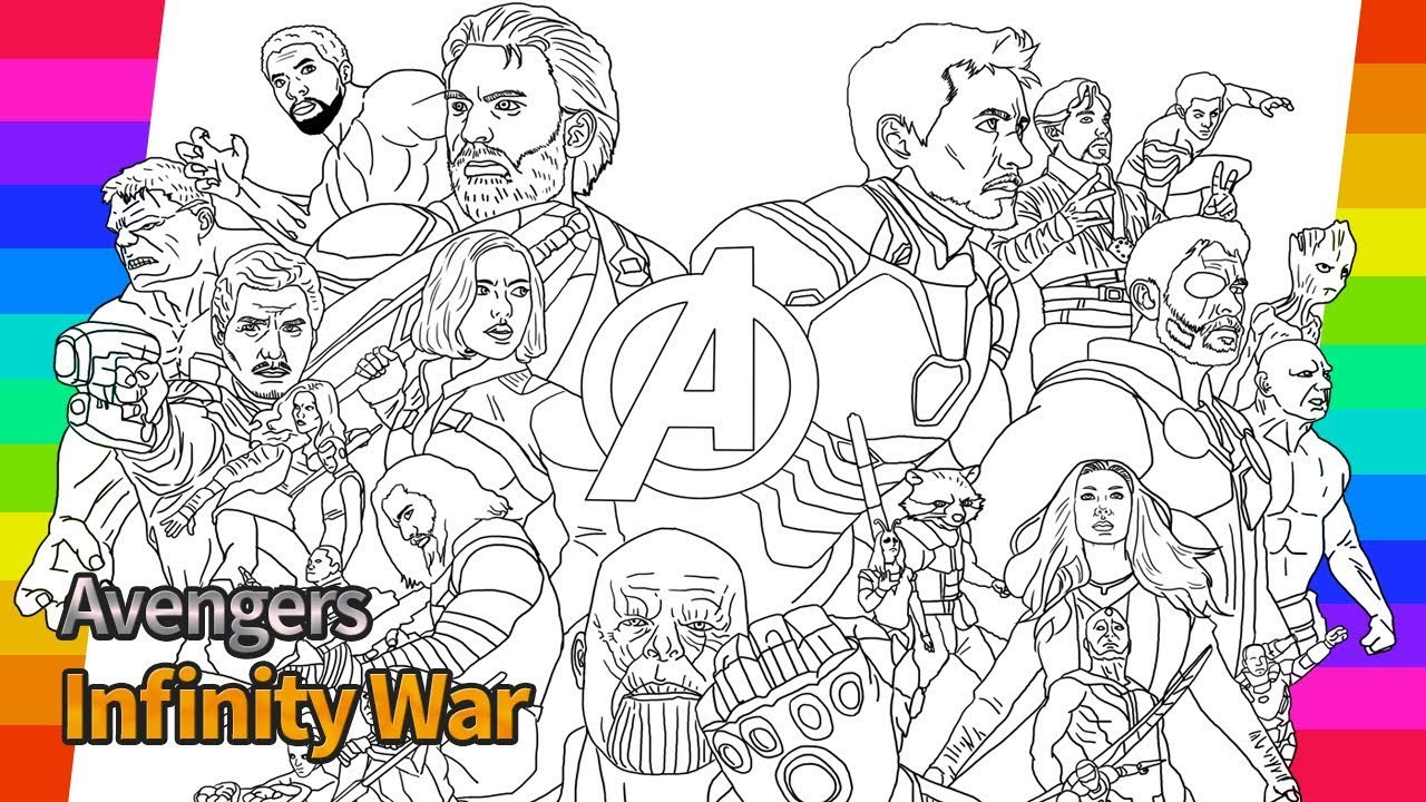 Best ideas about Infinity Wars Coloring Sheets For Boys
. Save or Pin Avengers Infinity War How To Draw Super Hero Now.