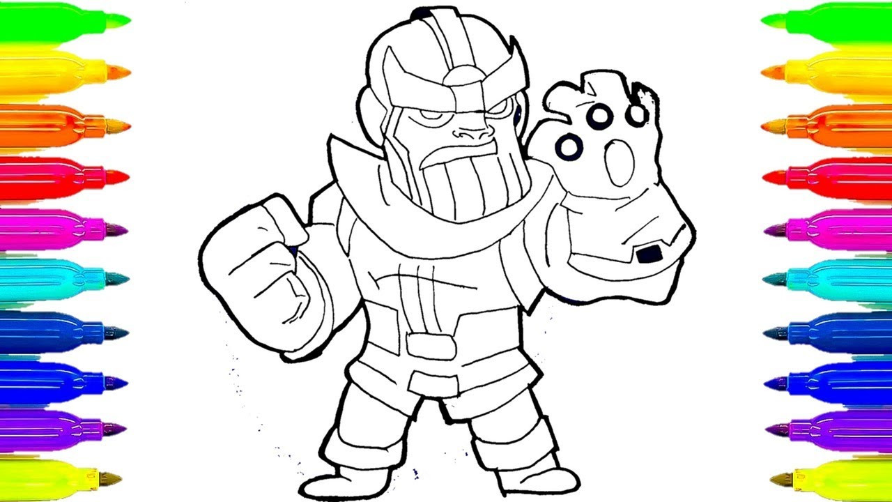 Best ideas about Infinity Wars Coloring Sheets For Boys
. Save or Pin Marvel infinity war Thanos coloring page for adults Now.