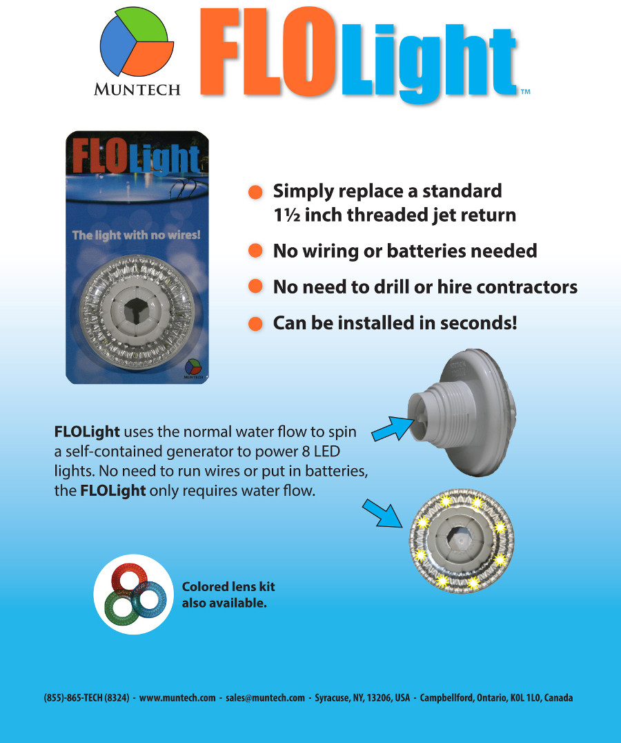 Best ideas about Inground Pool Lights Wireless
. Save or Pin FLOLight Wireless Pool Light 1 5" Return Fitting Now.