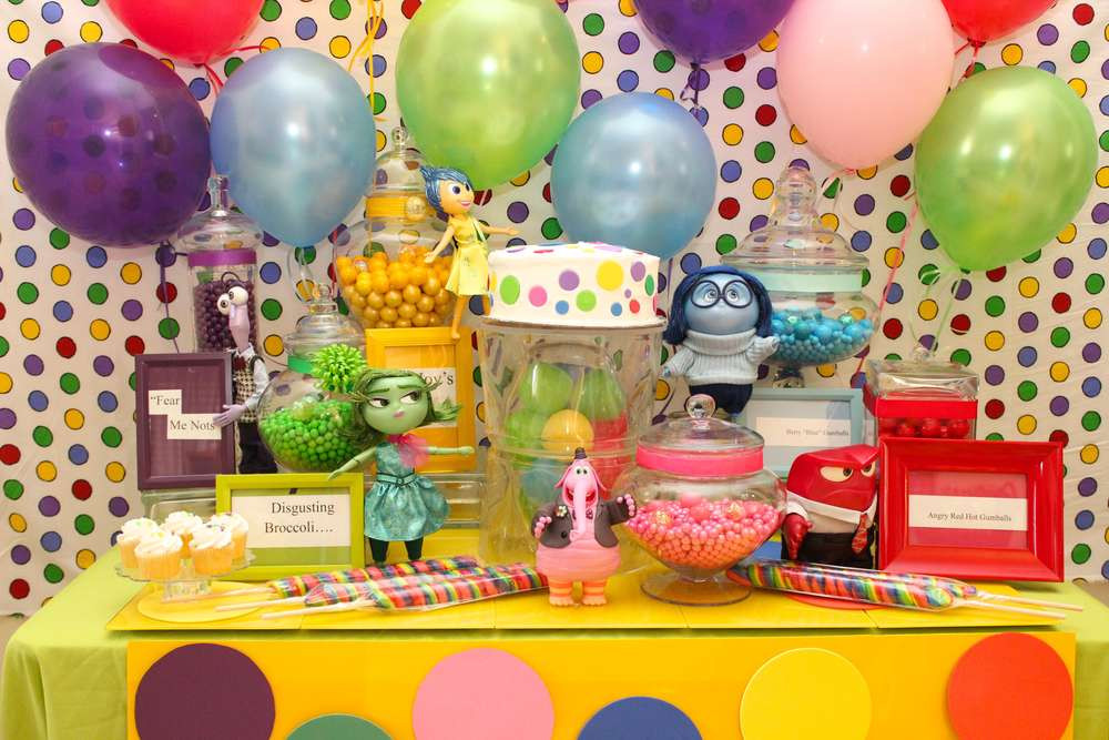 Best ideas about Inside Out Birthday Party Supplies
. Save or Pin Inside Out Birthday Party Ideas 6 of 46 Now.