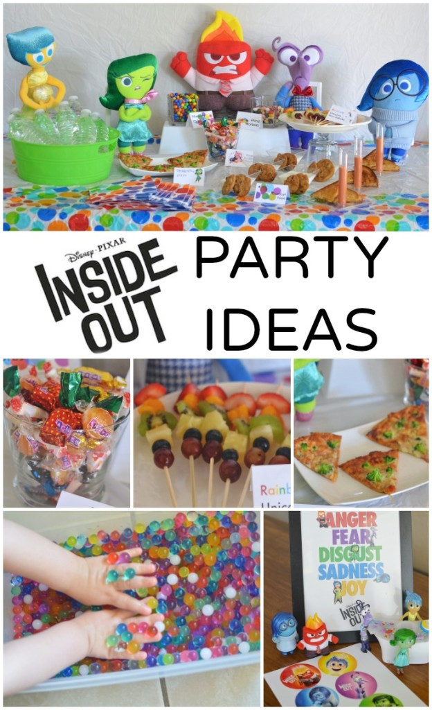 Best ideas about Inside Out Birthday Party Supplies
. Save or Pin Inside Out Party Food Menu PRINTABLE Food Labels Now.