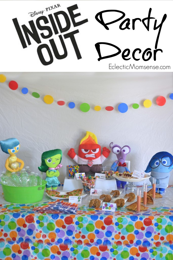 Best ideas about Inside Out Birthday Party Supplies
. Save or Pin Disney PIXAR Inside Out Party Ideas Eclectic Momsense Now.