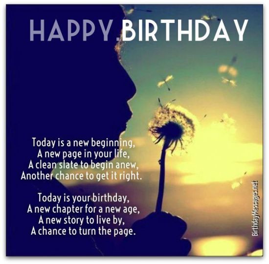 Best ideas about Inspirational Birthday Wishes
. Save or Pin Inspirational Birthday Poems Unique Poems for Birthdays Now.