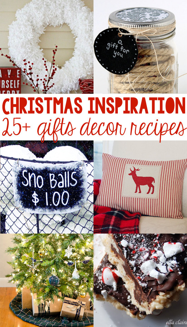 Best ideas about Inspirational Gift Ideas
. Save or Pin Christmas Inspiration 25 Gift Ideas Decor & Recipes Now.