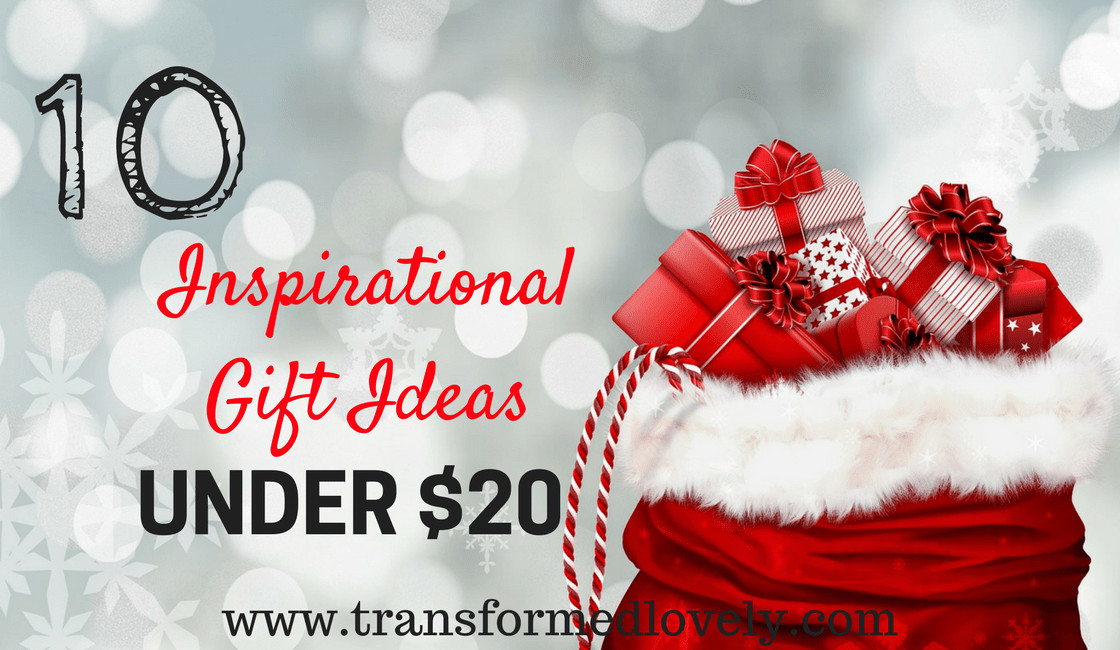 Best ideas about Inspirational Gift Ideas
. Save or Pin 10 Inspirational Gift Ideas Under $20 transformedlovely Now.
