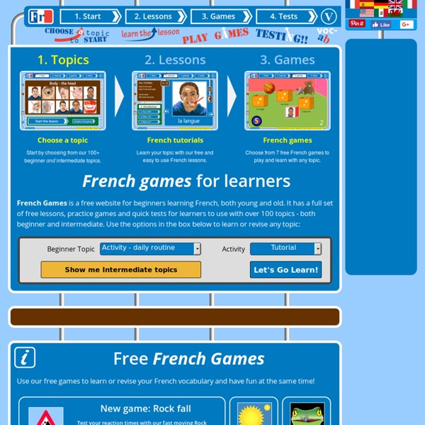 Best ideas about Interesting Websites For Adults
. Save or Pin Fun French learner games lessons website for kids Now.
