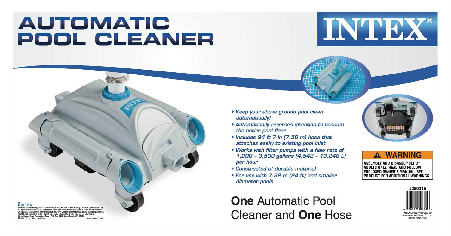 Best ideas about Intex Above Ground Pool Vacuum
. Save or Pin Intex Automatic Ground Swimming Pool Vacuum Cleaner Now.