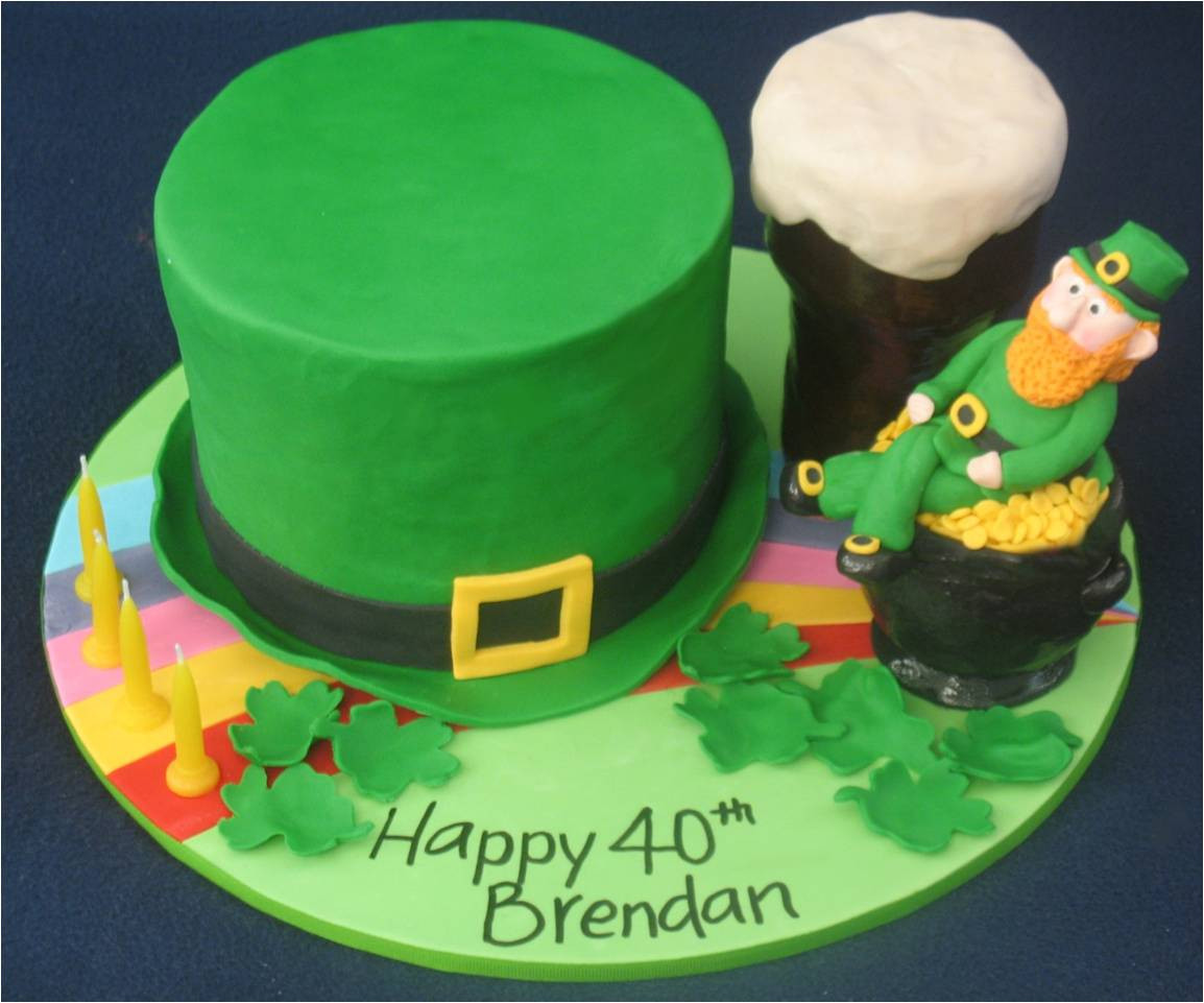 Best ideas about Irish Birthday Cake
. Save or Pin Blissfully Sweet An Irish Themed 40th Birthday Cake Now.