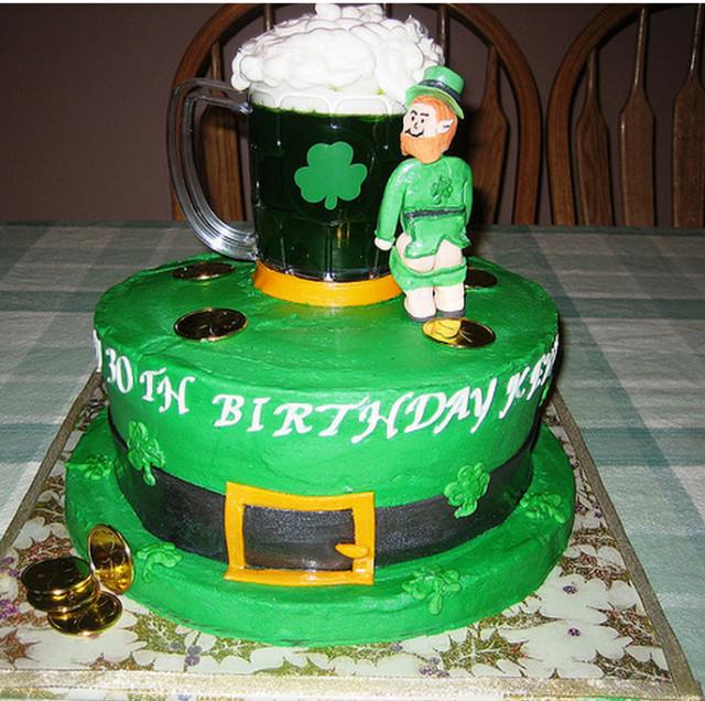 Best ideas about Irish Birthday Cake
. Save or Pin Funny Irish birthday cake picture with St Patrick s day Now.