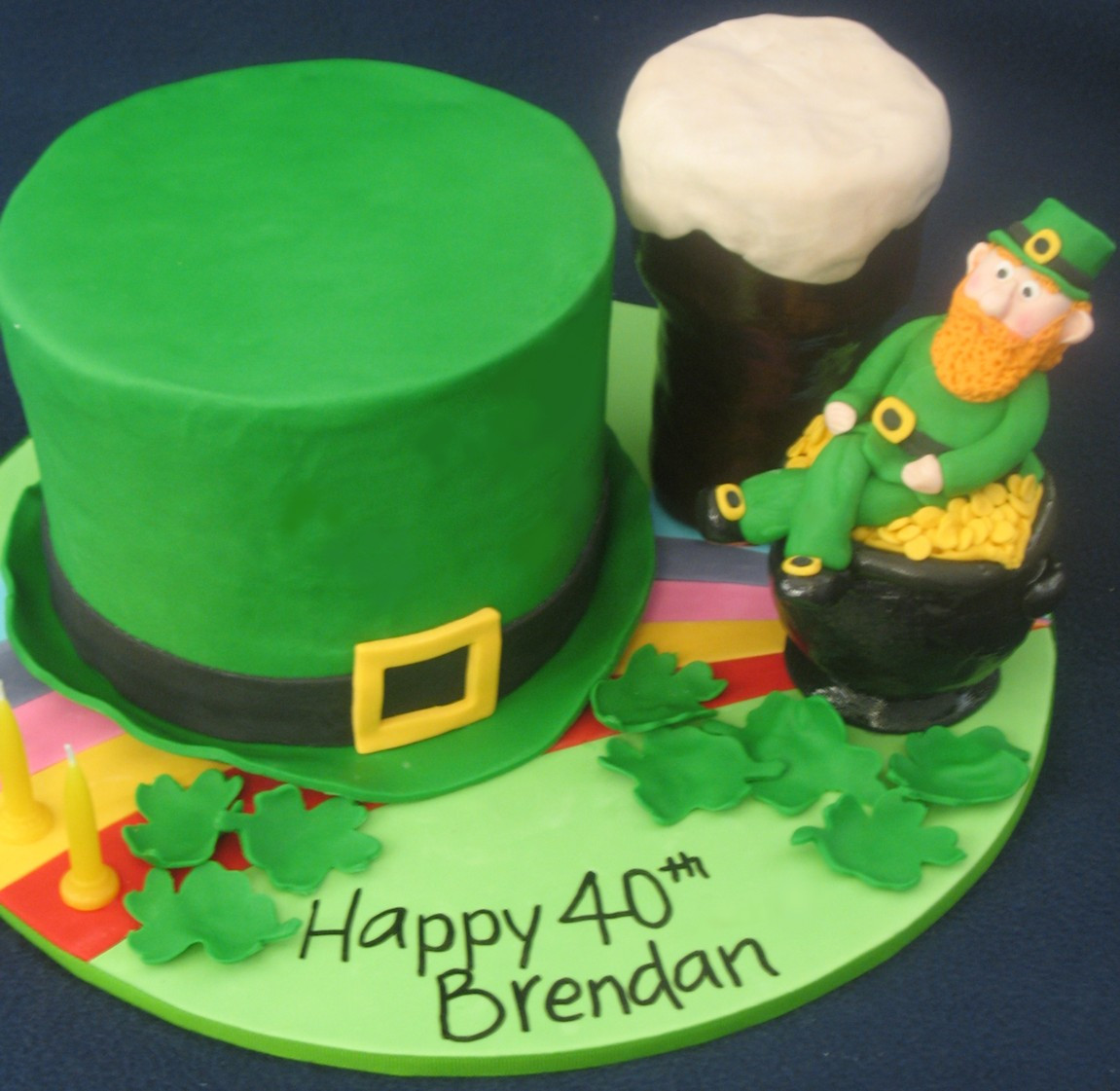 Best ideas about Irish Birthday Cake
. Save or Pin Blissfully Sweet An Irish Themed 40th Birthday Cake Now.