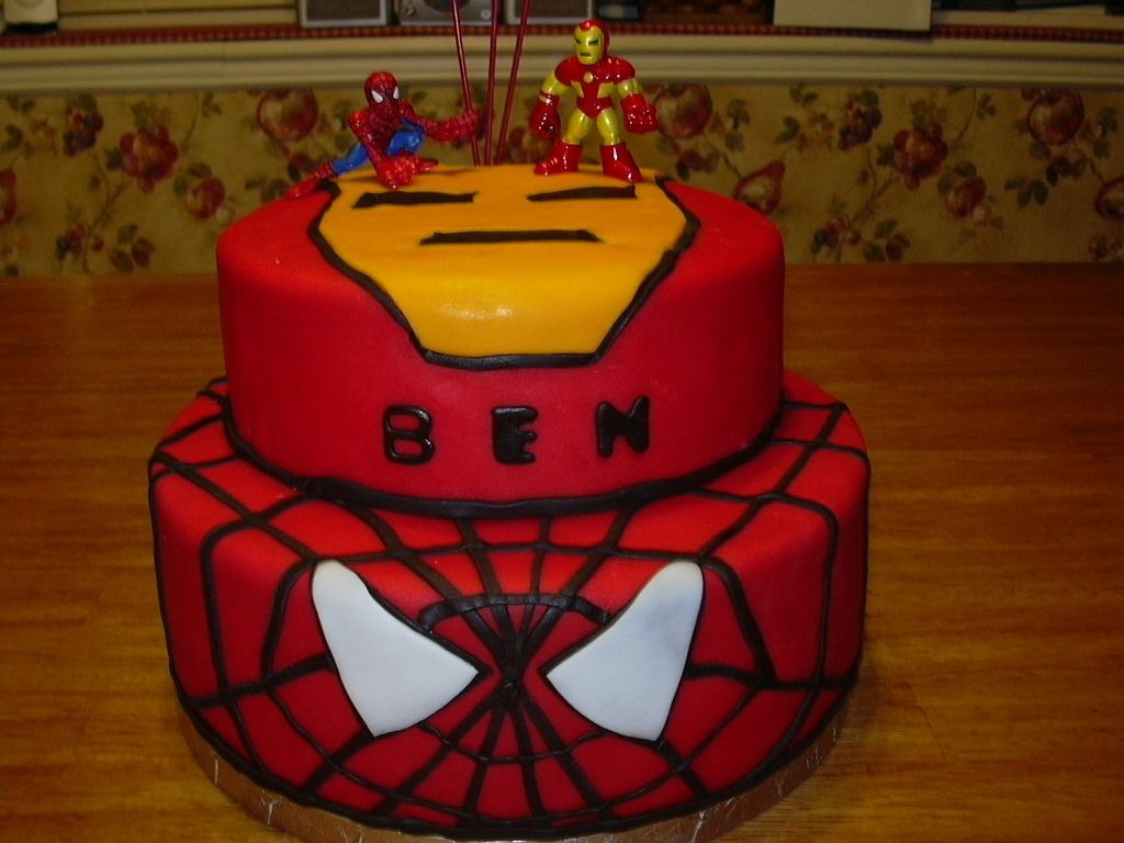 Best ideas about Iron Man Birthday Cake
. Save or Pin Iron Man and Spiderman Birthday Cake Now.