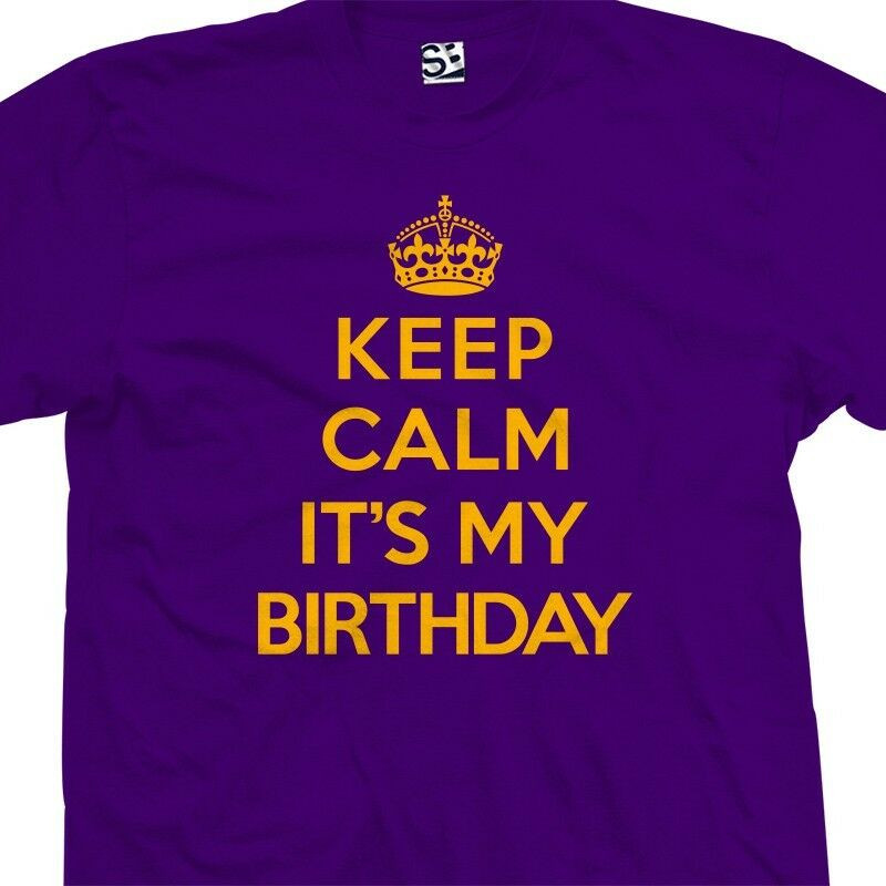 Best ideas about It's My Birthday Quotes
. Save or Pin Keep Calm It s My Birthday T Shirt Party Gift Present Now.