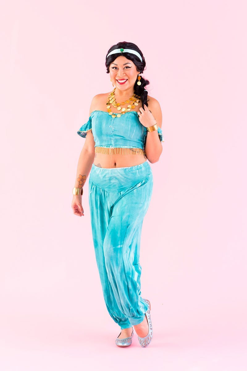 Best ideas about Jasmine DIY Costume
. Save or Pin DIY Jasmine from Aladdin Halloween Costume Now.