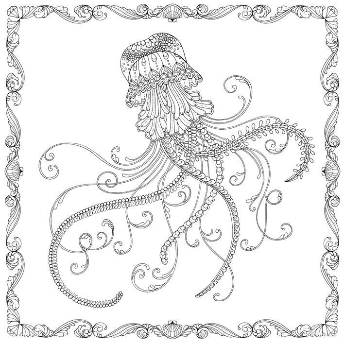 Best ideas about Jellyfish Coloring Pages For Adults
. Save or Pin adult colouring books jellyfish Google Search Now.