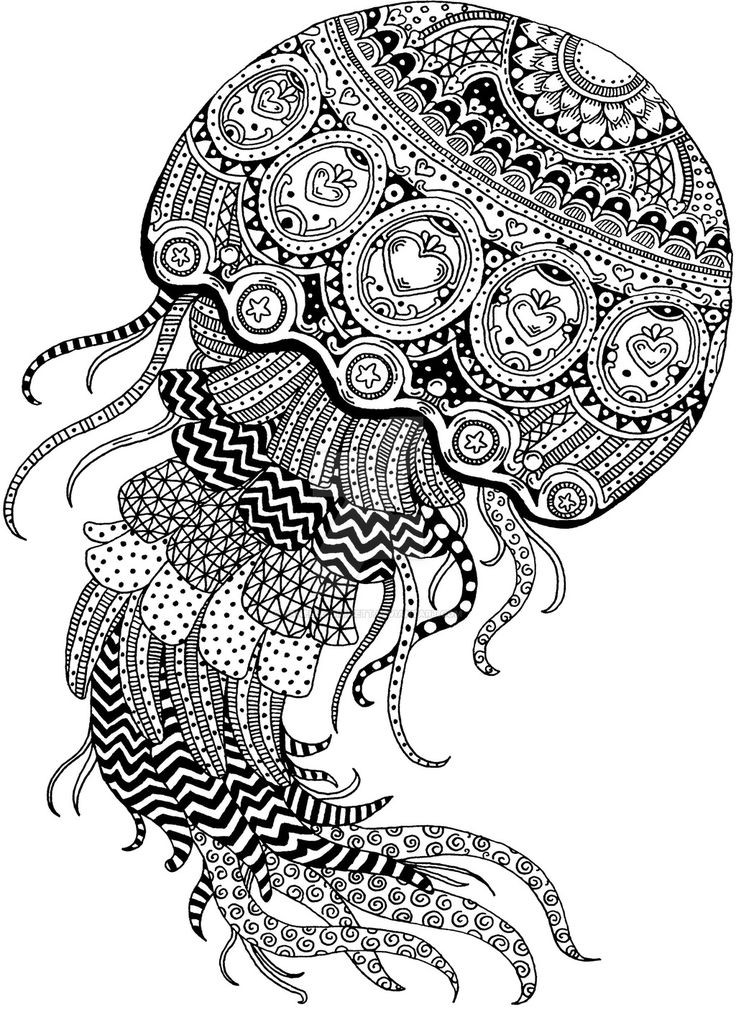 Best ideas about Jellyfish Coloring Pages For Adults
. Save or Pin 382 best Under the Sea Coloring Pages for Adults images on Now.