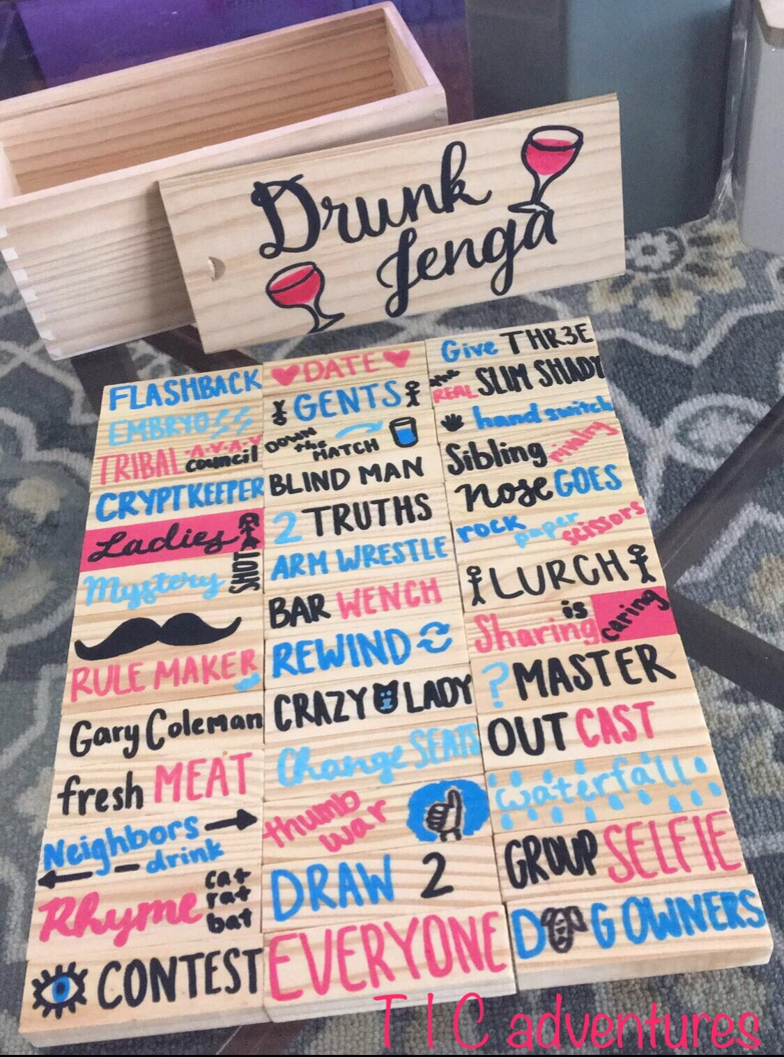Best ideas about Jenga Drinking Game DIY
. Save or Pin Play – Drunk Jenga – T Now.