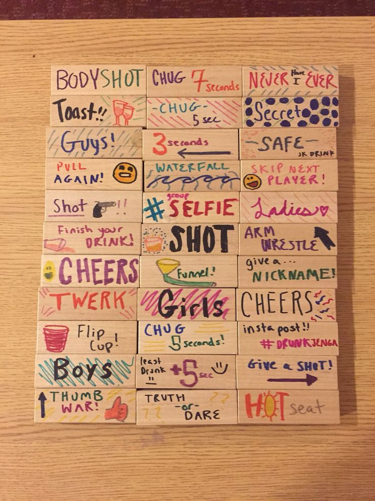 Best ideas about Jenga Drinking Game DIY
. Save or Pin DIY drunk Jenga Drunk Jenga Pinterest Now.