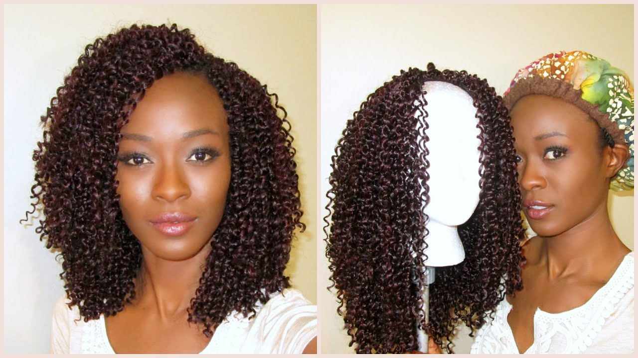 Best ideas about Jerry Curl Crochet Hairstyles
. Save or Pin Crochet Braid U Part Wig With Knotless Leave Out Outre Now.
