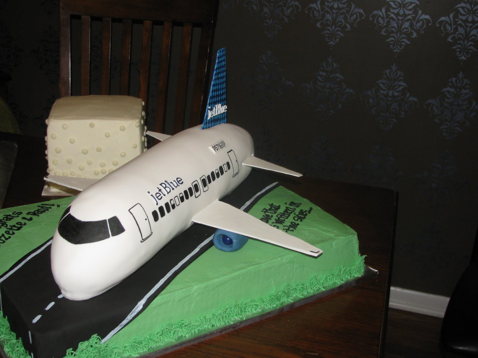 Best ideas about Jet Blue Birthday Cake
. Save or Pin Tabbycakes JetBlue airplane cake Now.