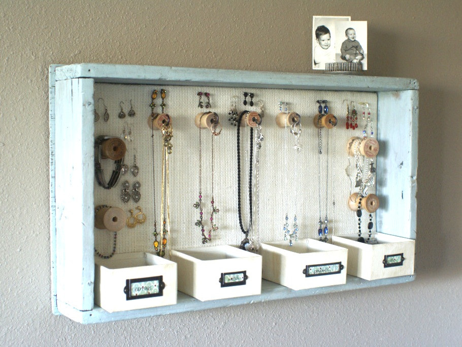 Best ideas about Jewellery Holder DIY
. Save or Pin 23 Jewelry Display DIYs Now.